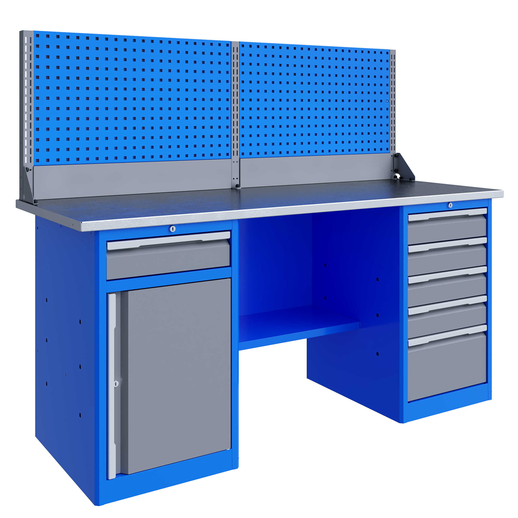 Верстак слесарный TNC 201.58.3-1 Верстакофф 125413