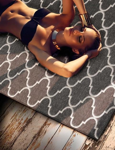 Italy Dream Design Прямоугольный коврик с геометрическими формами для улицы sun-id-1344794 - Вид №1