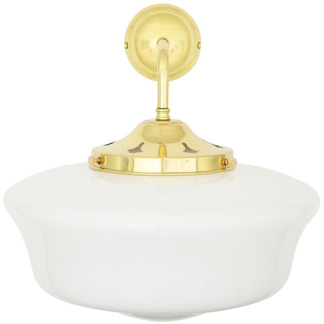 Mullan Lighting Бра из латуни с прямым светом 1920's schoolshouse Mlwl374  - Вид №1