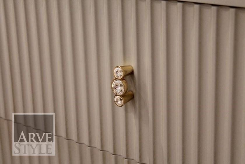 Arvestyle Прямоугольная прикроватная тумбочка из лакированной древесины с ящиками Tiffany As-1811 - Вид №4