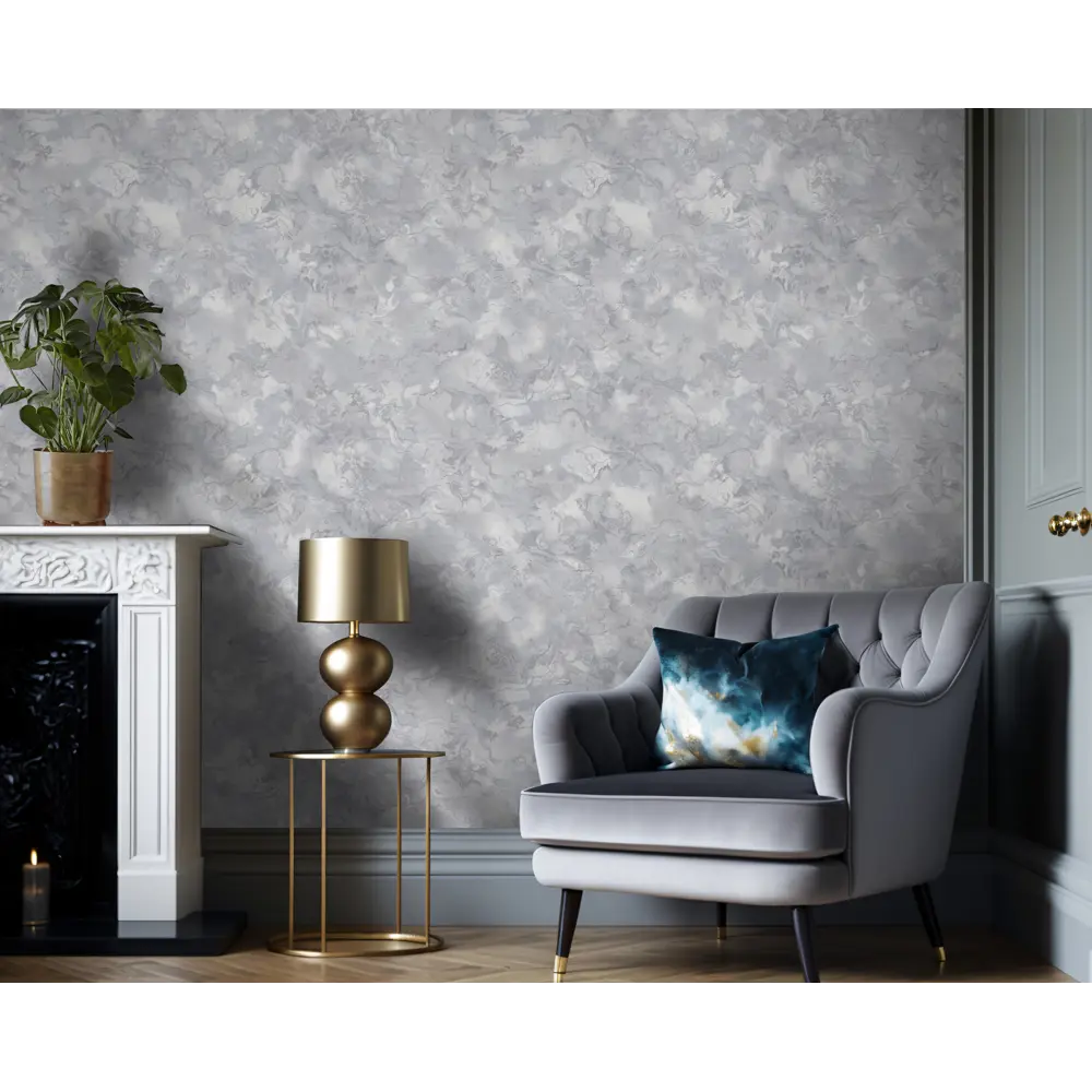 Обои флизелиновые Wallsecret Maestro серые 1.06 м 8749-17 STLM-2160979 - Вид №4