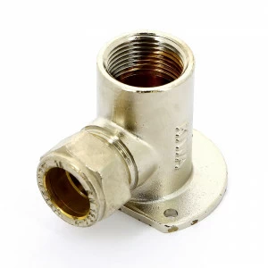 Водорозетка обжим-В никелированная TIEMME 18х3/4"