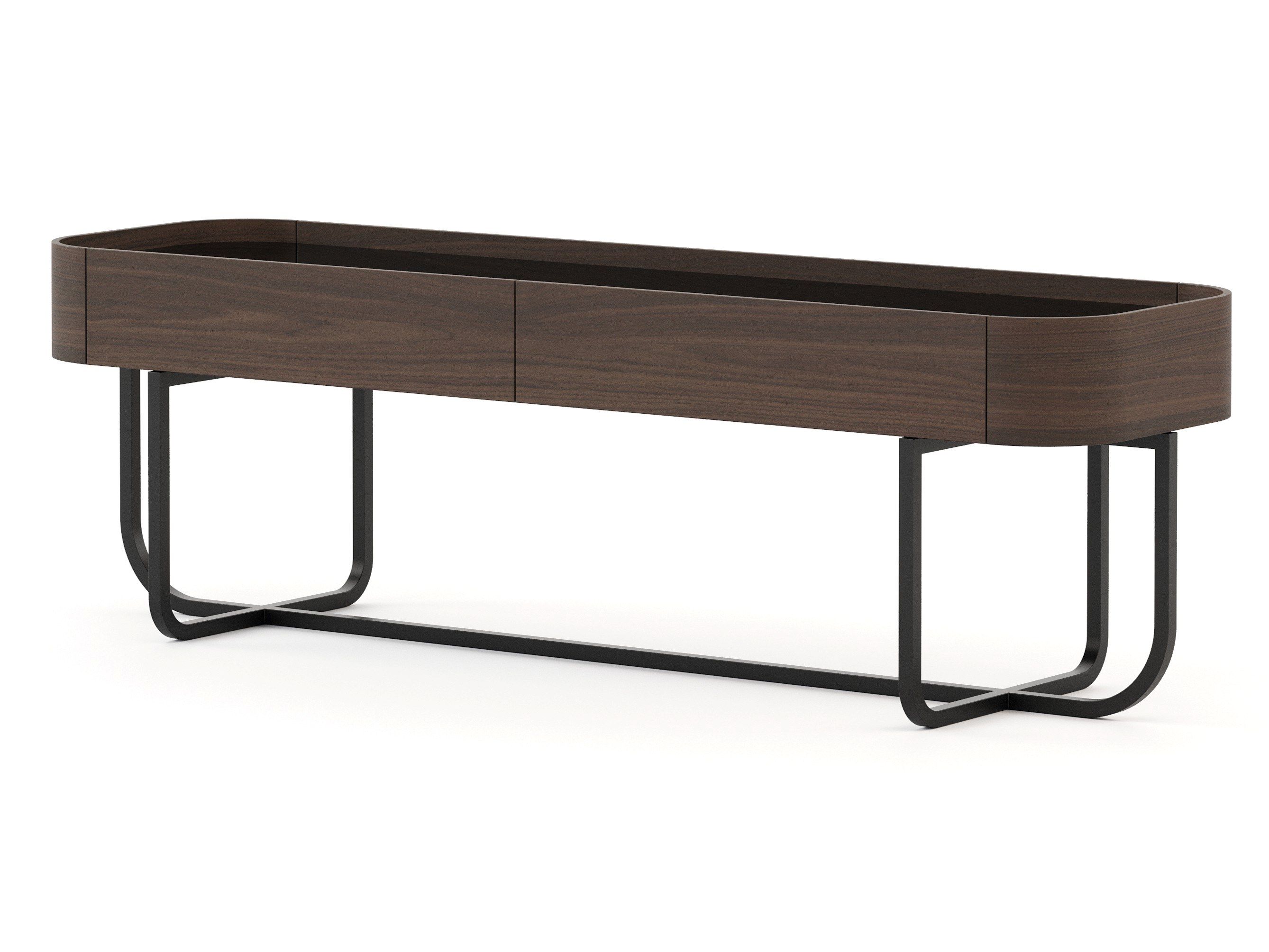 Прямоугольная консоль из шпона с ящиками Stylish Club His &amp ARCH-00129342 - Вид №14