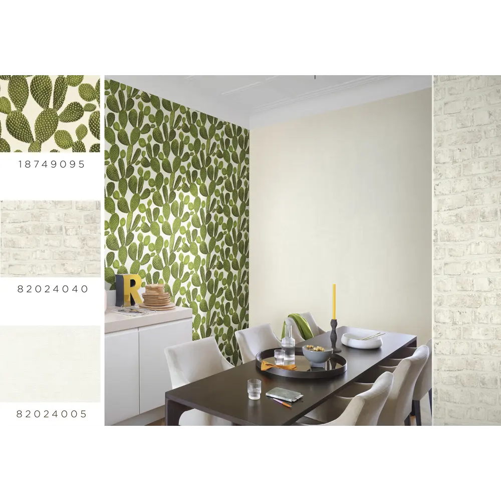 Обои флизелиновые Inspire белые 0.53 м 636789 BRICK STLM-2069053 - Вид №3