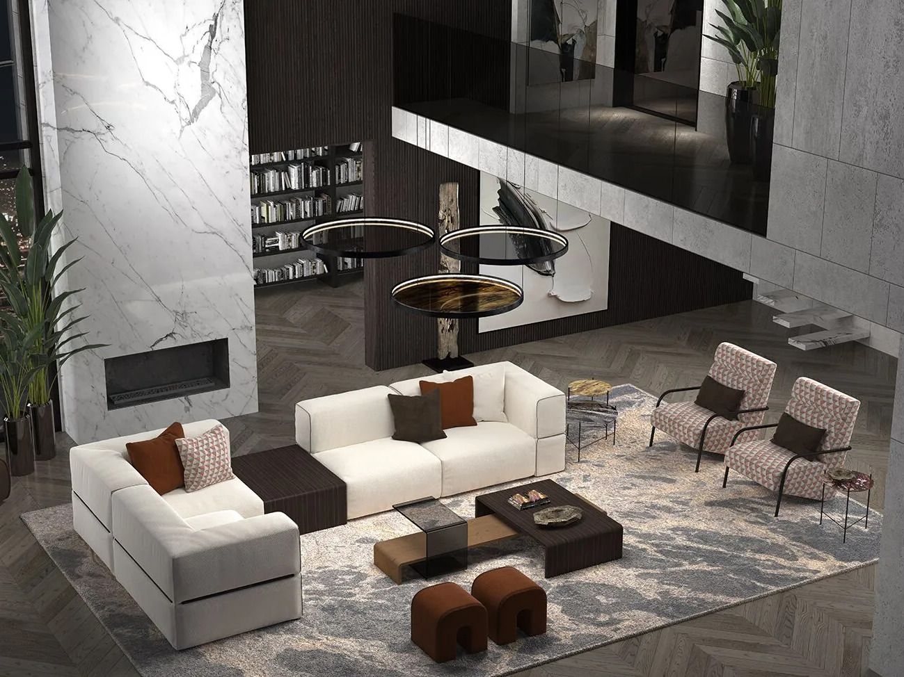 Набор журнальных столиков RIVATELIER PLANET ARCH-00061670 - Вид №10