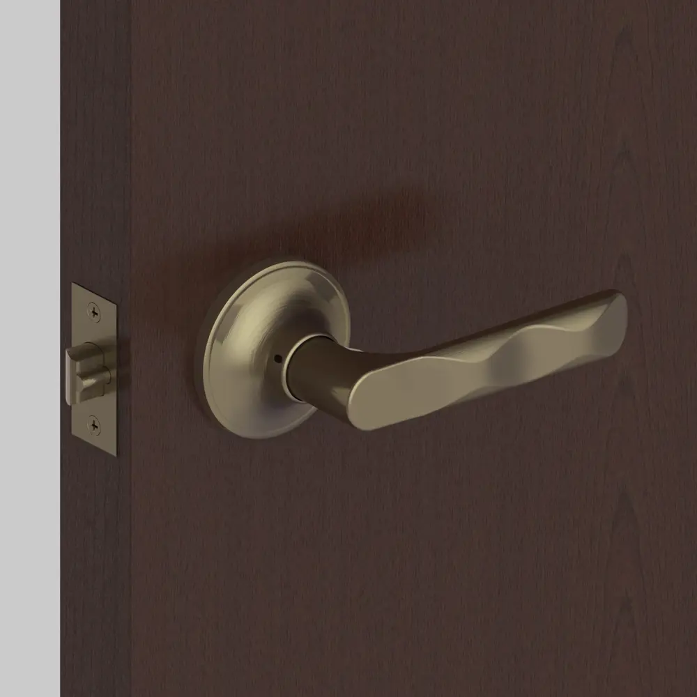 Комплект ручек-защелок 624/BL AB-P цвет бронза FUARO STLM-2150363 - Вид №8