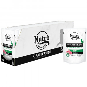 ПР0059473*24 Корм для кошек Ягненок пауч 70г (упаковка - 24 шт) NUTRO