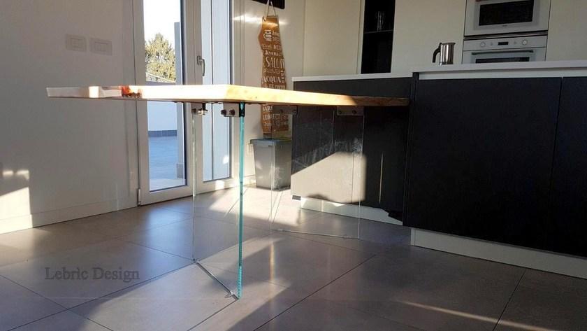 ANTICO TRENTINO Стол из смолы и кедра Lebrìc design - legno e resina sun-id-1371038 - Вид №4