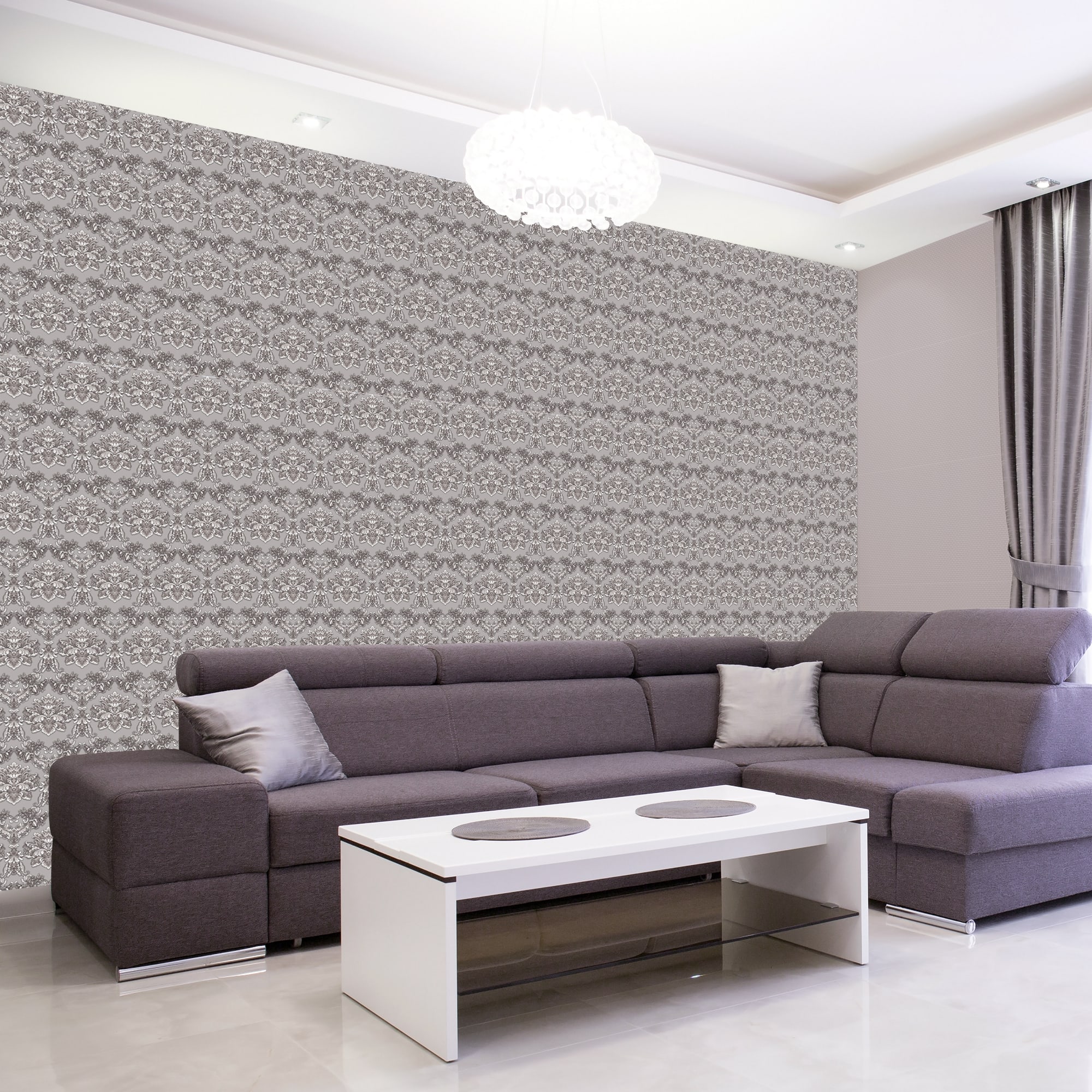 82134650 Обои флизелиновые коричневые 0.53 м 70174-850 Двенадцать стульев Santreyd  - Вид №3