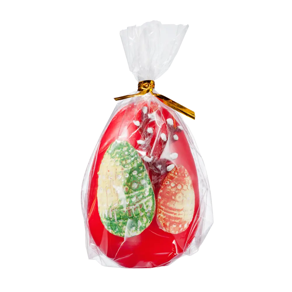 Свеча Яйцо пасхальное с аппликацией верба цвет в ассортименте 9 см Santreyd STLM-2118439 - Вид №8