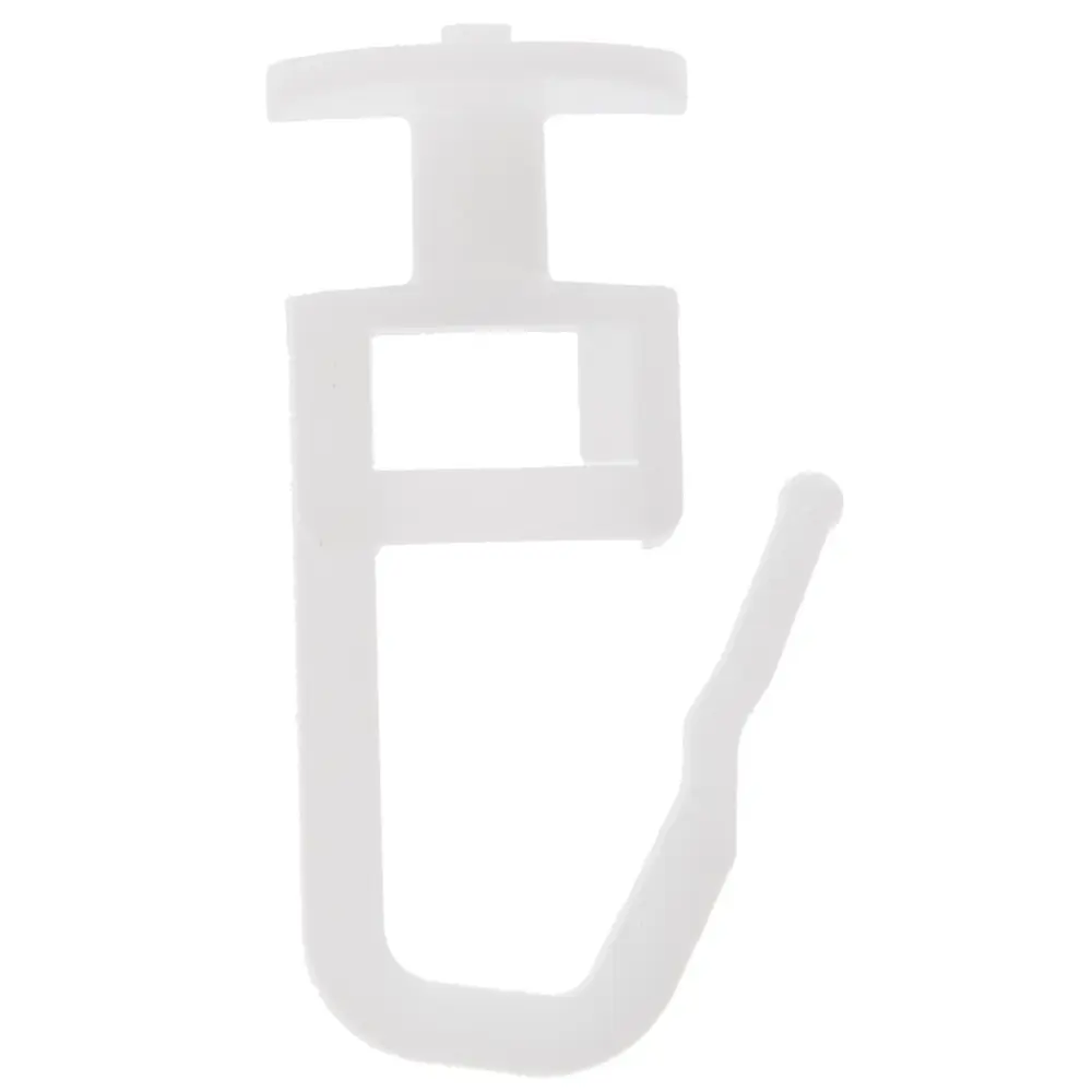 Santreyd Белые пластиковые бегунки для U-образных карнизов 20 шт 14178547 STLM-1070764