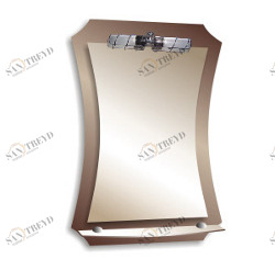 Зеркало Прадо с фонарем 750х530 (053) Прадо МИР ЗЕРКАЛ 2322441