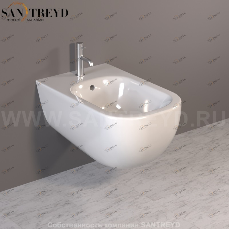 312301 Биде подвесное Flo Kerasan