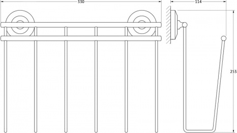052 Газетница STA FBS Standard - Вид №1