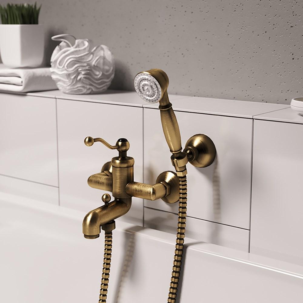 Paini Duomo 88F3105KM смеситель для ванны с аксессуаром - Вид №1