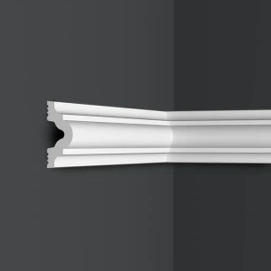 Молдинг полистирол ударопрочный Format 18001D белый 18x40x2000 мм