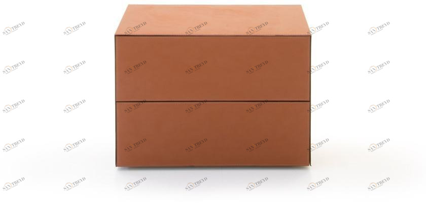 PIANCA Прямоугольная прикроватная тумбочка из лакированной древесины Norma sun-id-1410534