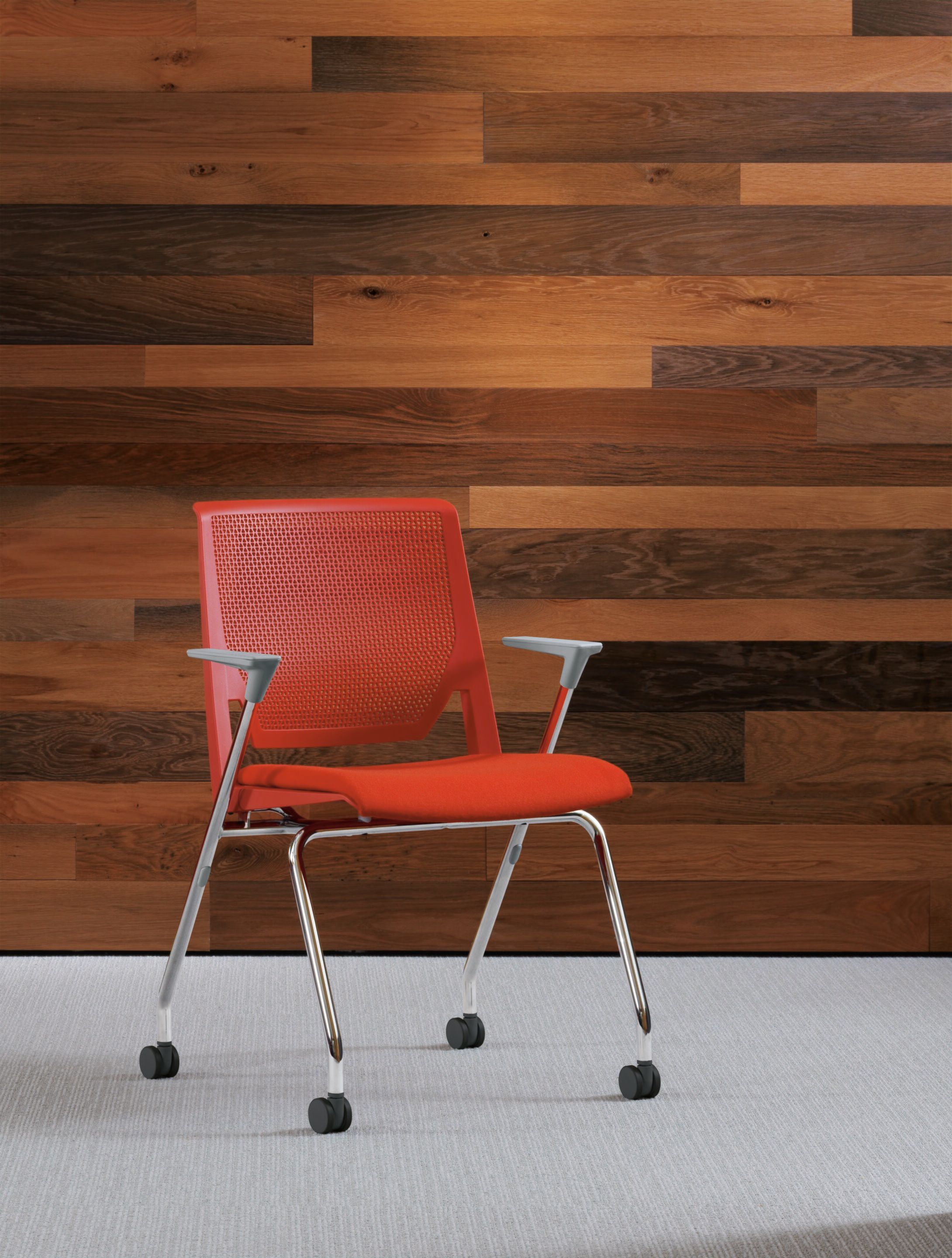 Тканевый стул для конференций с колесами Haworth Very ARCH-00116356 - Вид №2