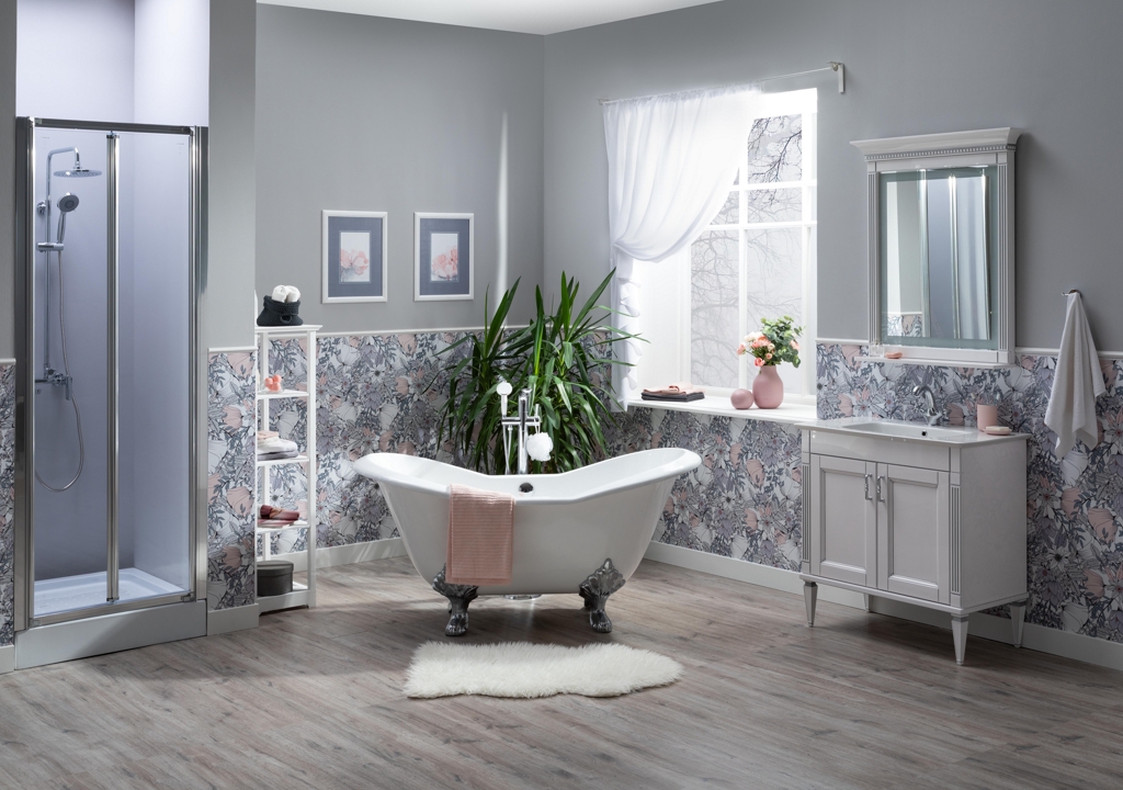 Зеркало Aquanet Селена 90 белый/серебро 00201646 - Вид №5