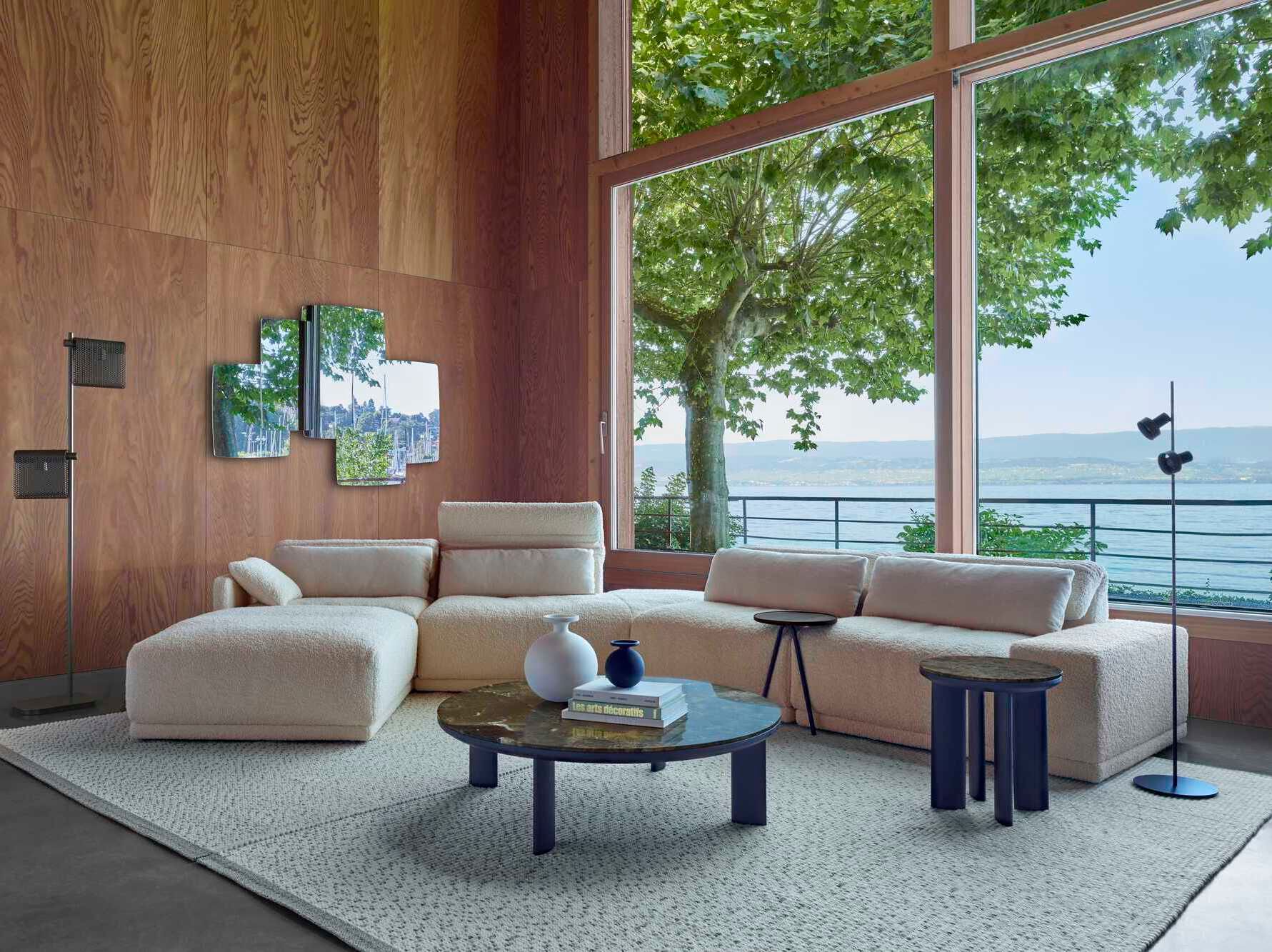 Мраморный круглый журнальный столик Ligne Roset SARAGOSSE ARCH-00152766 - Вид №3