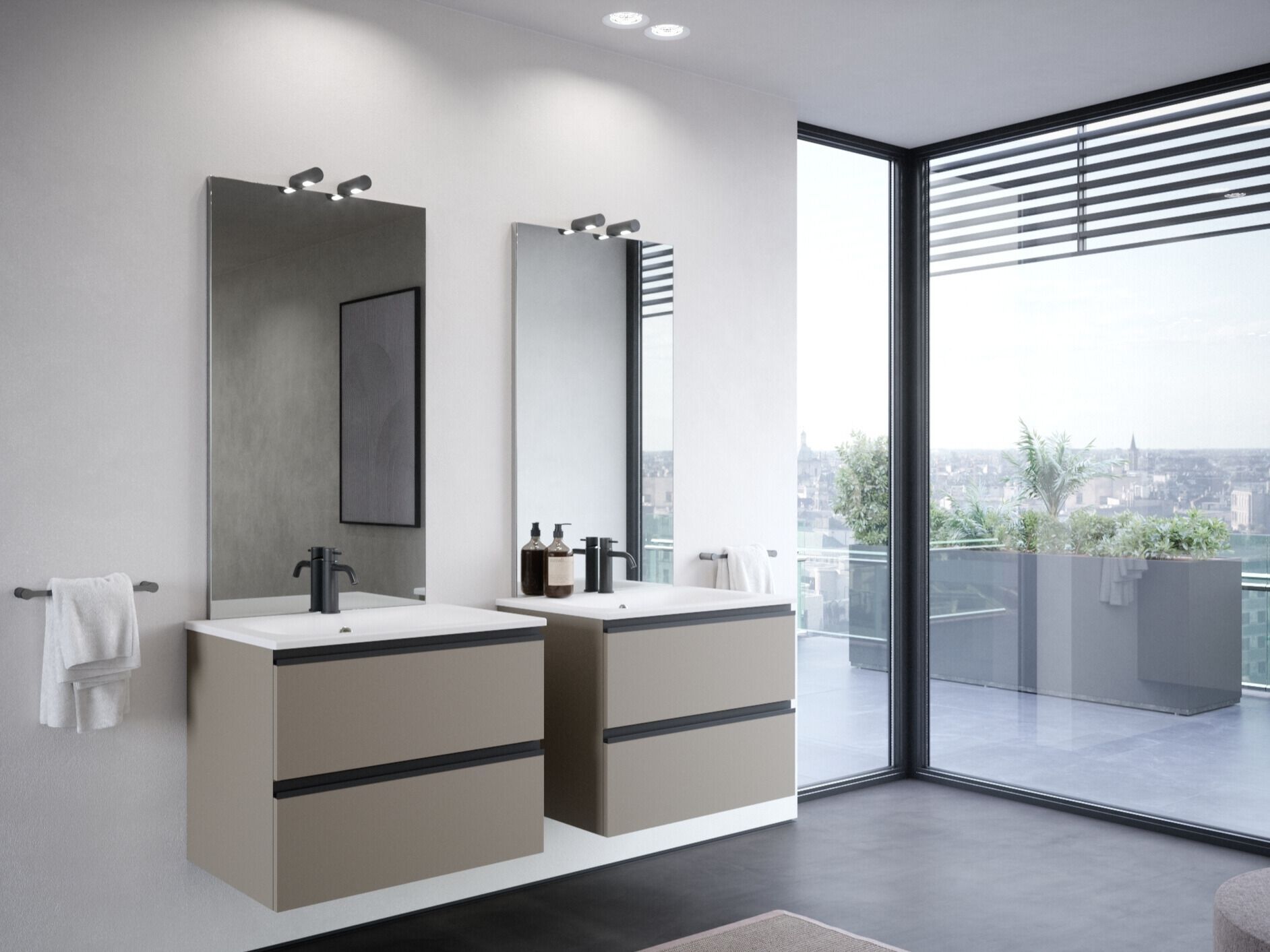 Полная мебель для ванной комнаты OASIS Forever ARCH-00022565