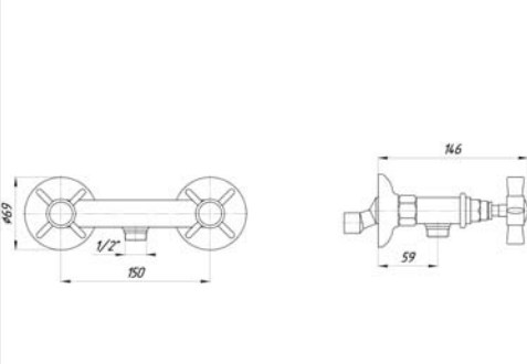Смеситель MIGLIORE Princeton ML.PRN-846.BR для душа - бронза  - Вид №1