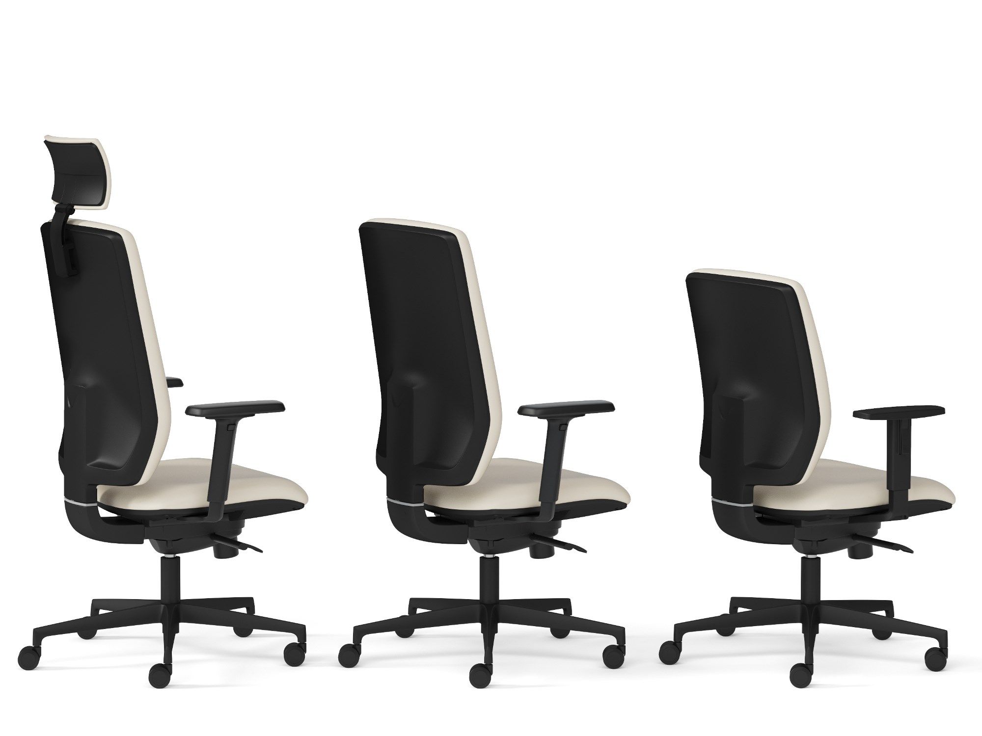 5-спицевое вращающееся офисное кресло SITLOSOPHY® Mirai ARCH-00128481 - Вид №2