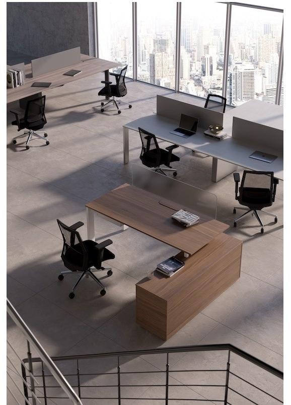 MASCAGNI Модульный прямоугольный рабочий стол Workstation 99mcat - Вид №5