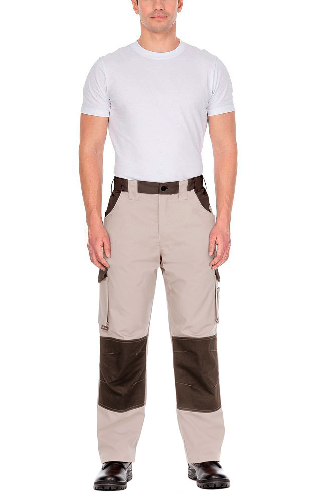 4973744 Костюм  NEW цвет серый песок с серым хаки STATUS  Летняя спецодежда  размер 60-62/170-176  - Вид №7