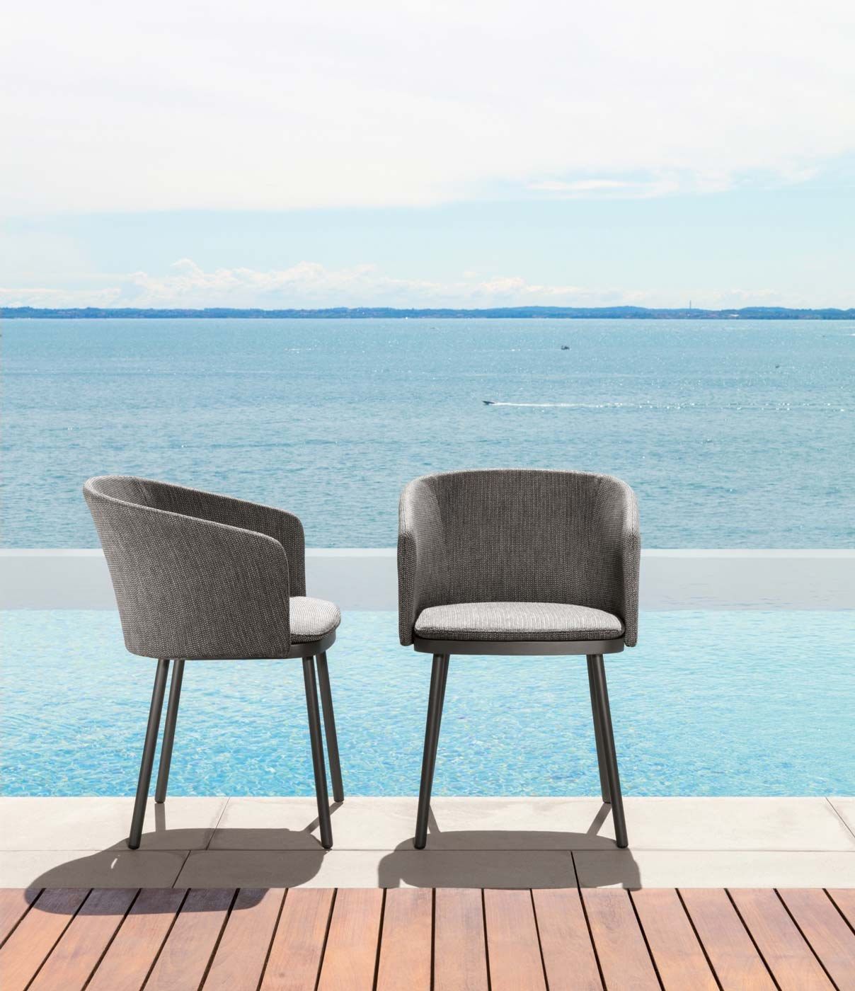 Тканевый садовый стул с подлокотниками Talenti Slam ARCH-00085212 - Вид №1