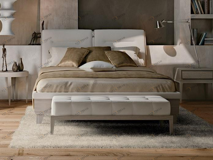 Arte Brotto Кровать двуспальная с обивкой Segreti S992