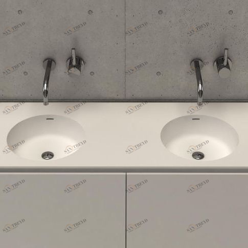 46786 Накладная раковина на столешницу  овальная Dimasi Bathroom