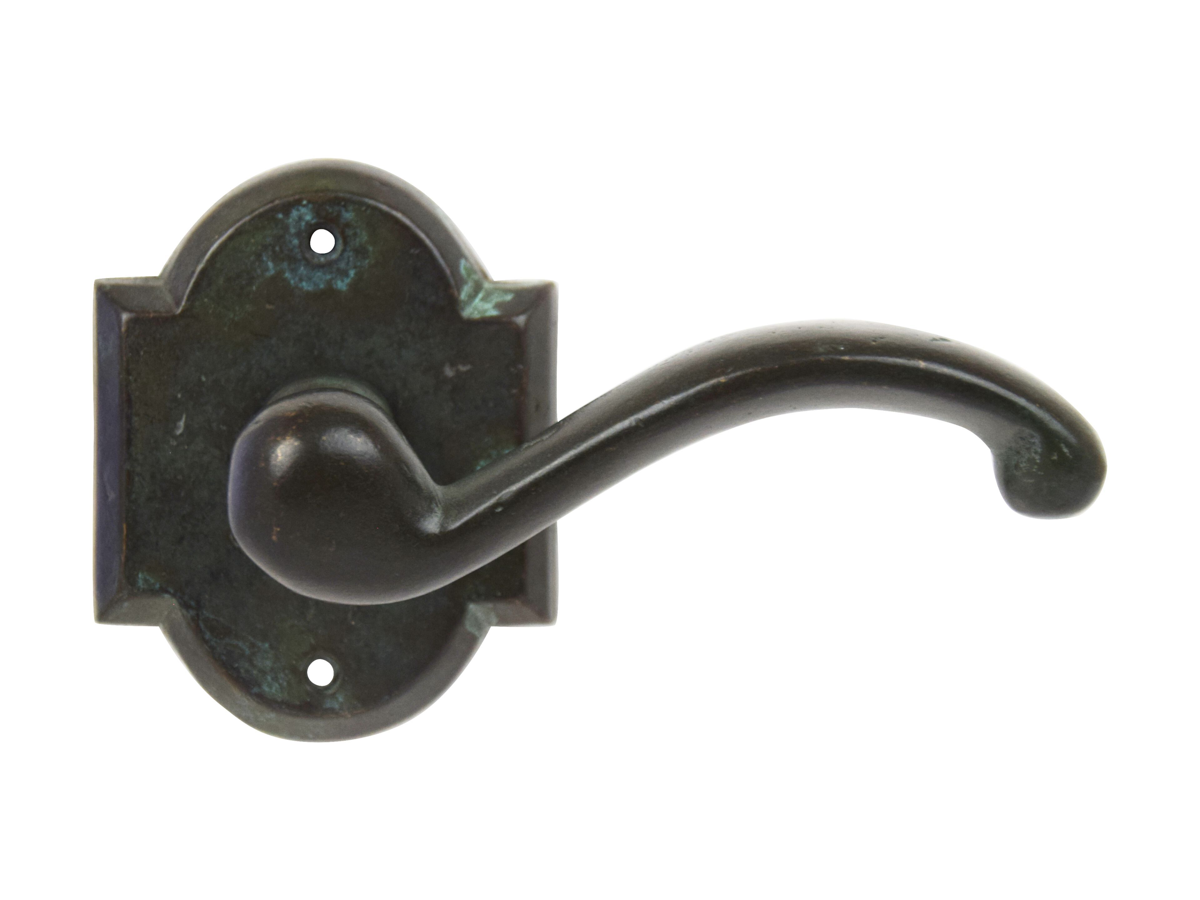 Бронзовая ручка на розетке GIARA ART DESIGN-BRONZE волна ARCH-00025498 - Вид №10