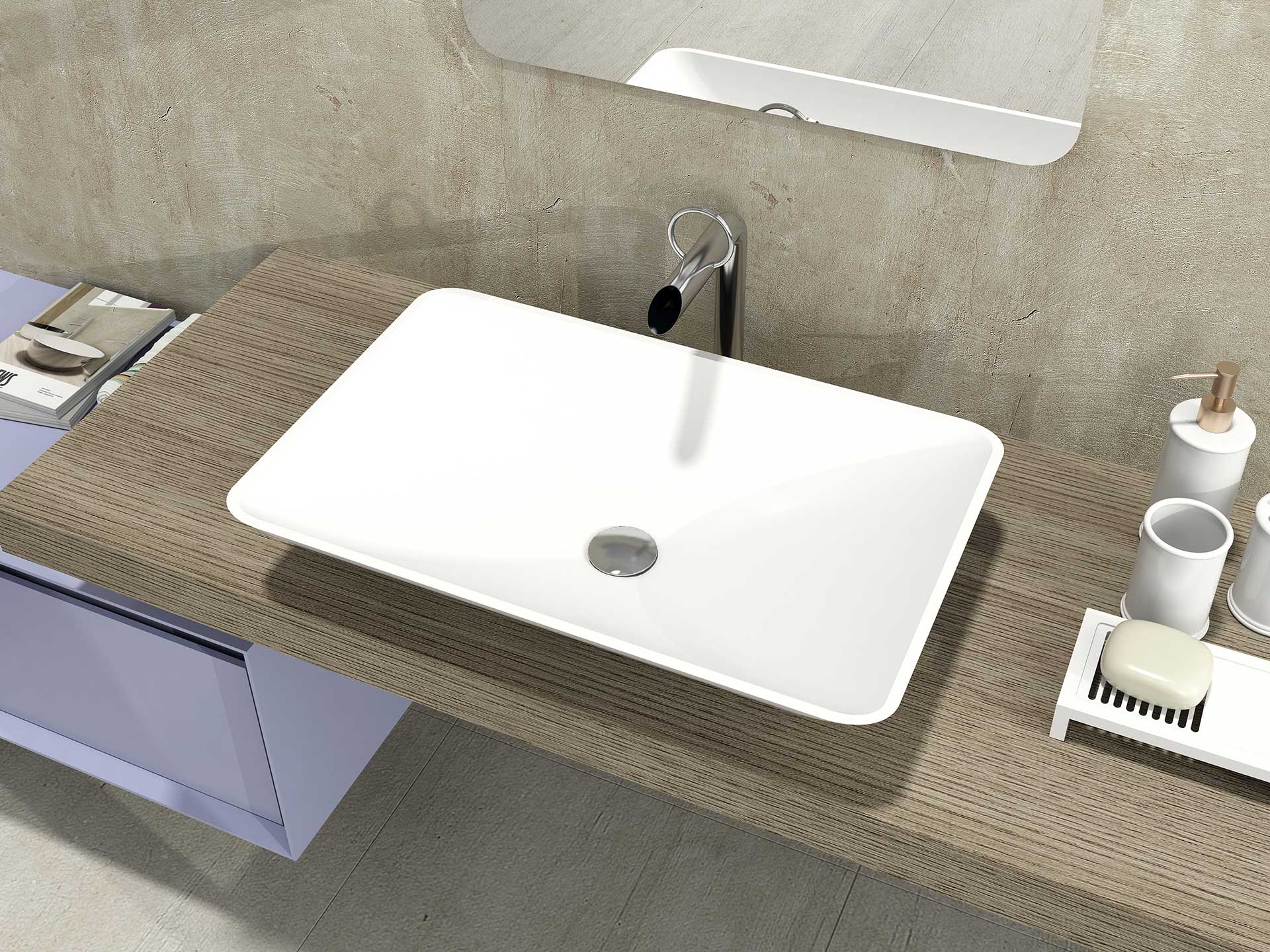 12205 Раковина Stelvio Quattro LAB.Space  - Вид №14