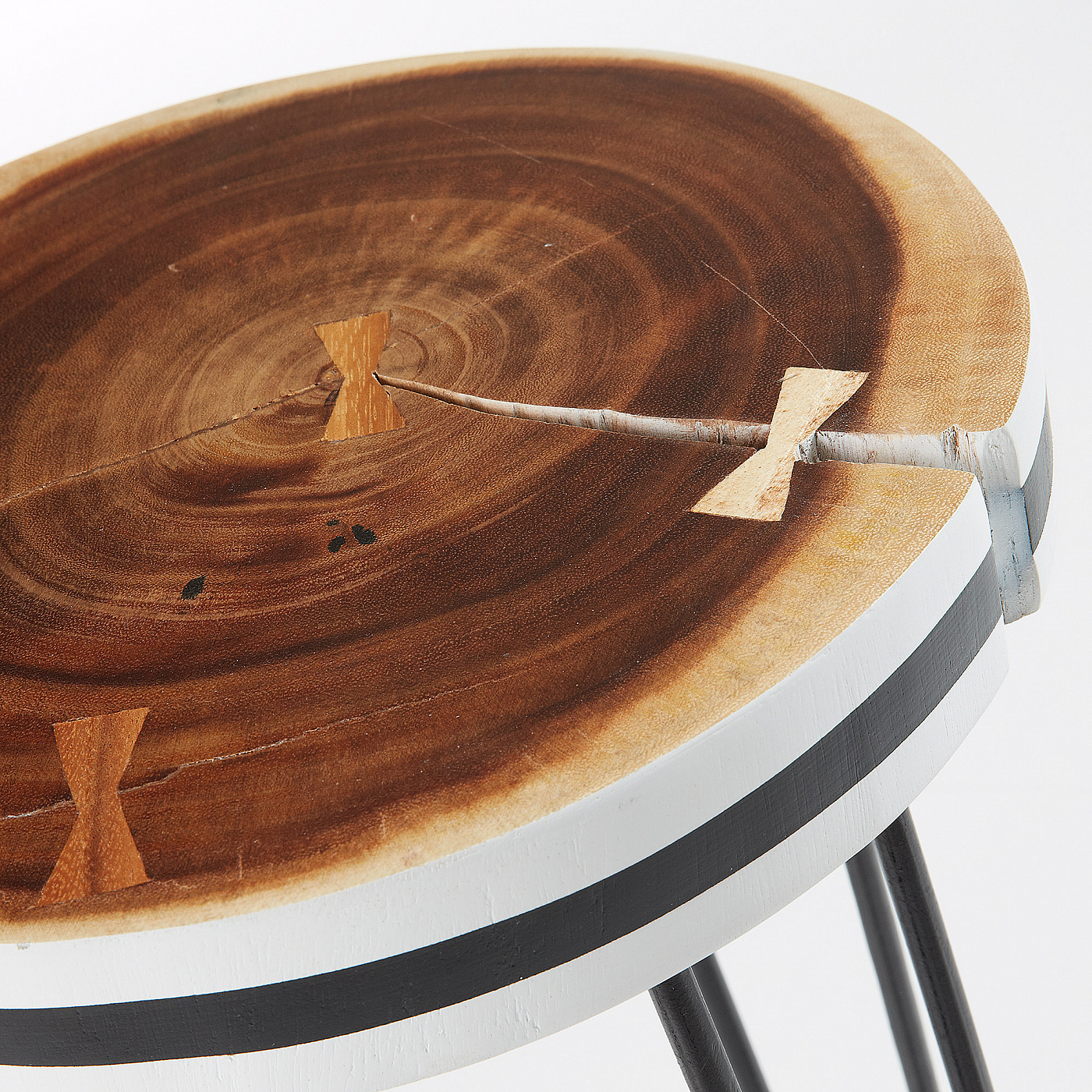 073278 Табурет Farley черный La Forma Faye  - Вид №1