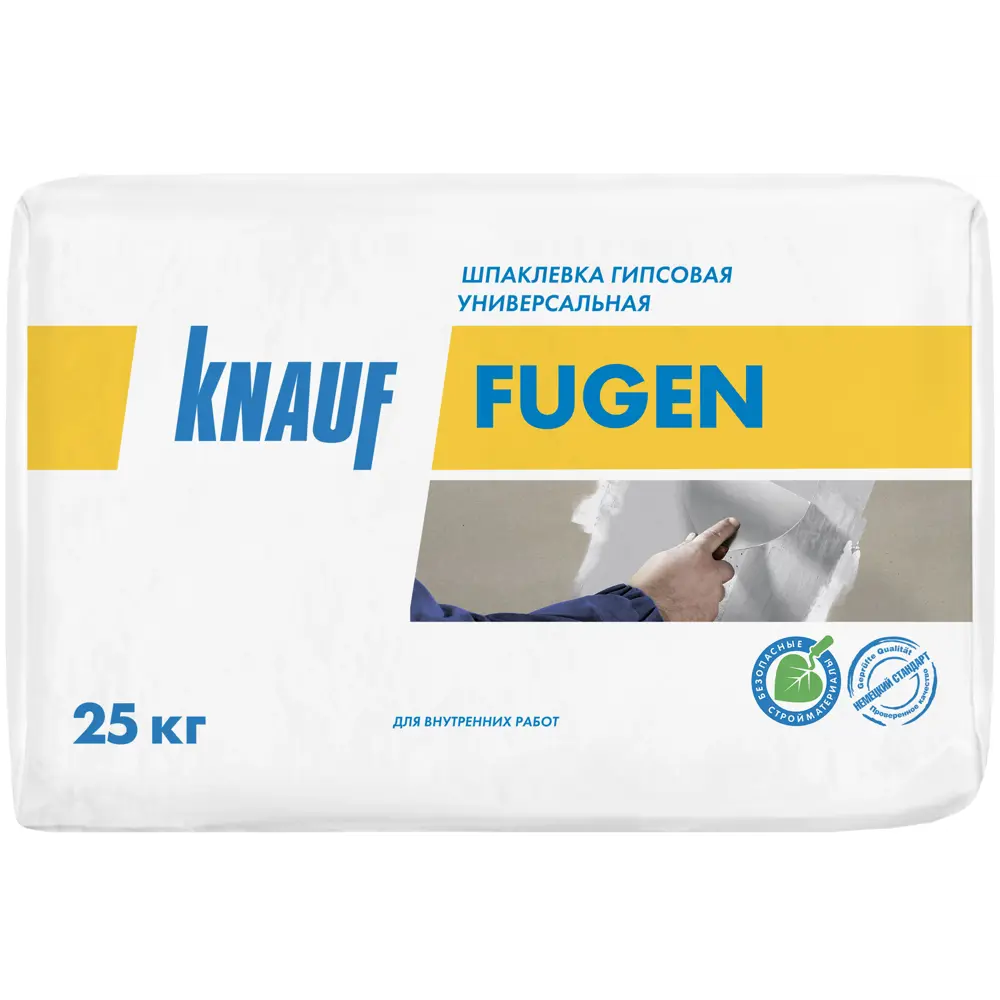 KNAUF Фуген - гипсовая шпаклевка для идеальных стыков ГКЛ и ГВЛ 10074548 STLM-0000173