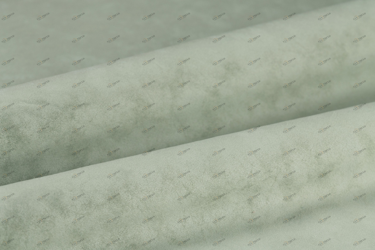 COLORISTICA Zephir col 14 Ткань мебельная  Микровелюр  NEWZephir Зеленый 