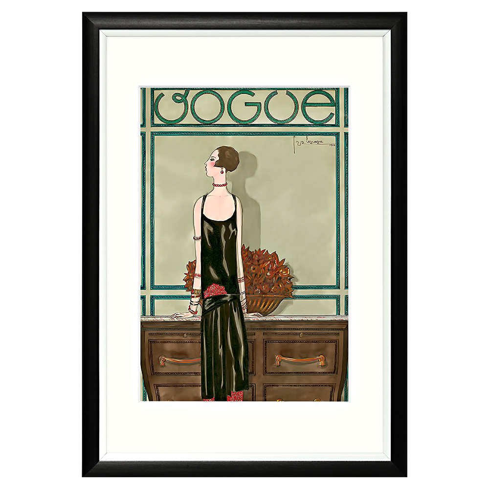 417320253_1818 Арт-постер «Vogue, февраль 1925» Object Desire 