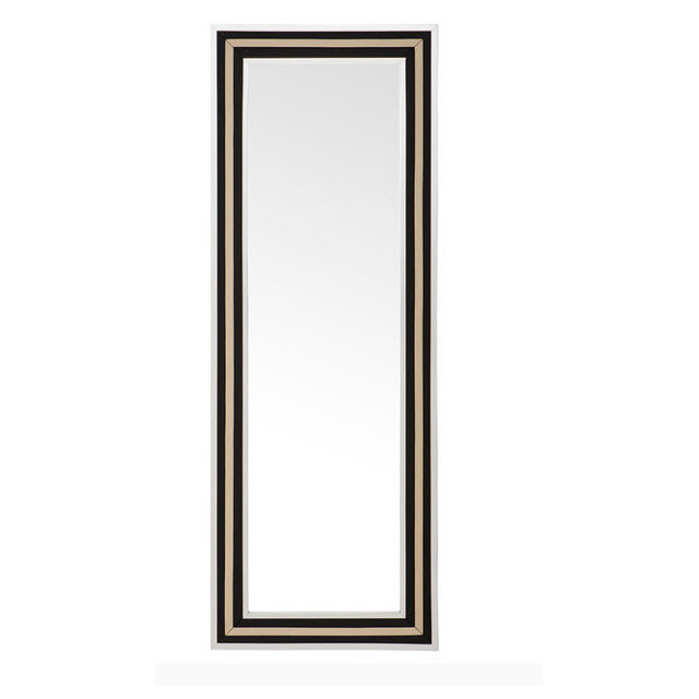 Зеркало в прихожую настенное черное Defender от Eichholtz EICHHOLTZ ДИЗАЙНЕРСКИЕ, EICHHOLTZ 062697 Черный  - Вид №1