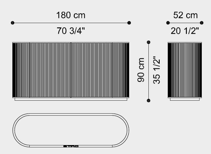 Шкаф из фанеры с распашными дверями ETRO Home Interiors Танжер ARCH-00145988 - Вид №9