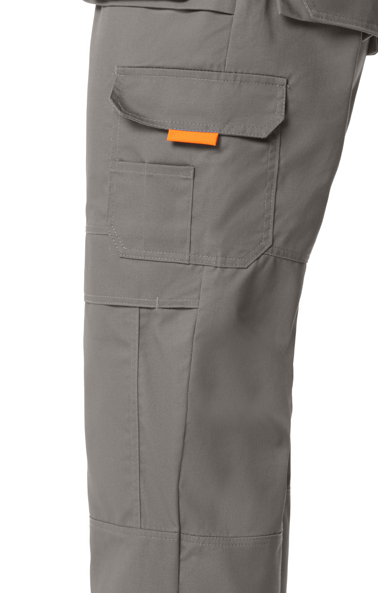 65644 Полукомбинезон "Профессионал" темно-серый  Летняя спецодежда  размер 44-46/170-176  - Вид №6