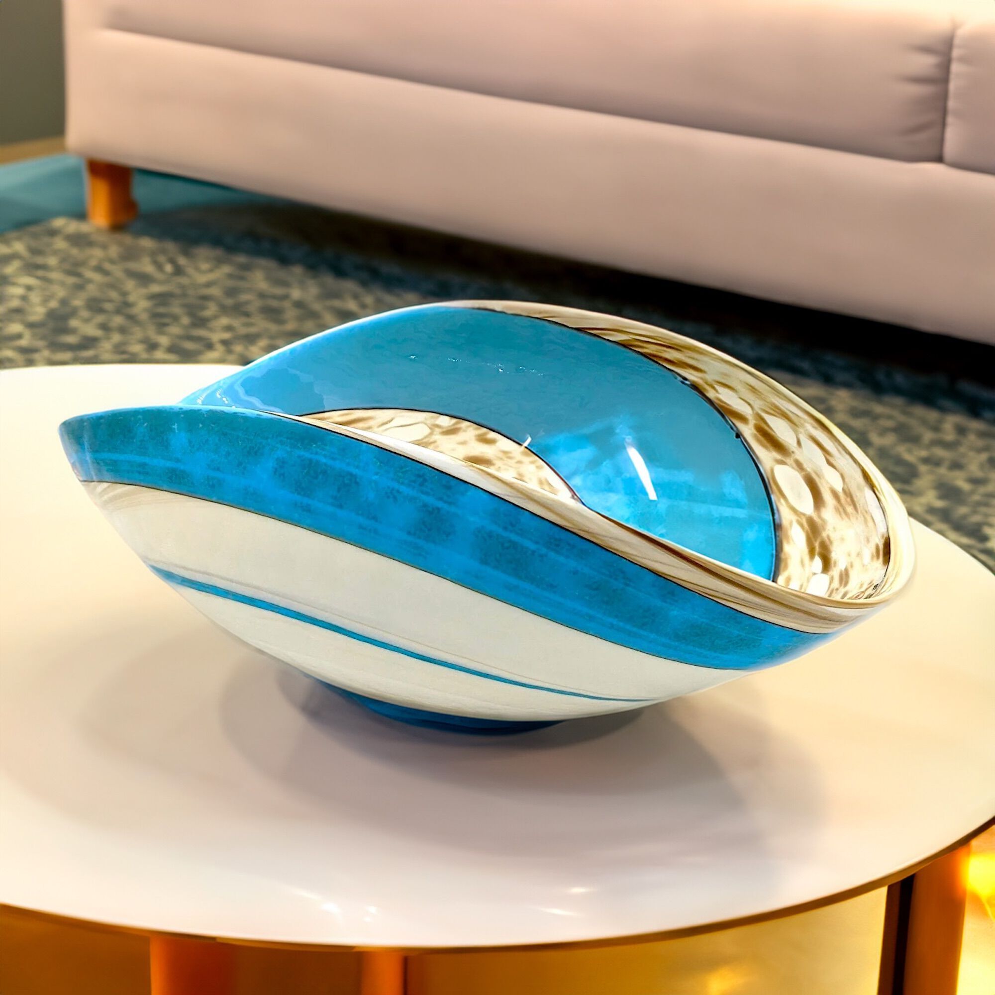 Центральные элементы из муранского стекла ручной работы YourMurano Shell ARCH-00116766 - Вид №1