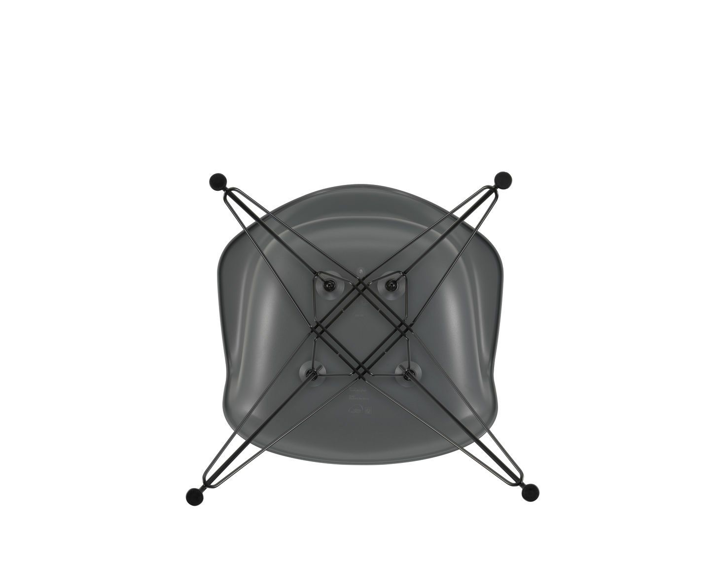 Стул с подлокотниками из полипропилена и ткани VITRA Eames Plastic Chair ARCH-00117709 - Вид №121