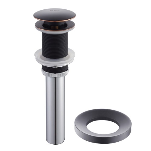 GV710-12mm-FVS1005ORB Накладная раковина на столешницу  прямоугольная Krausru  - Вид №3