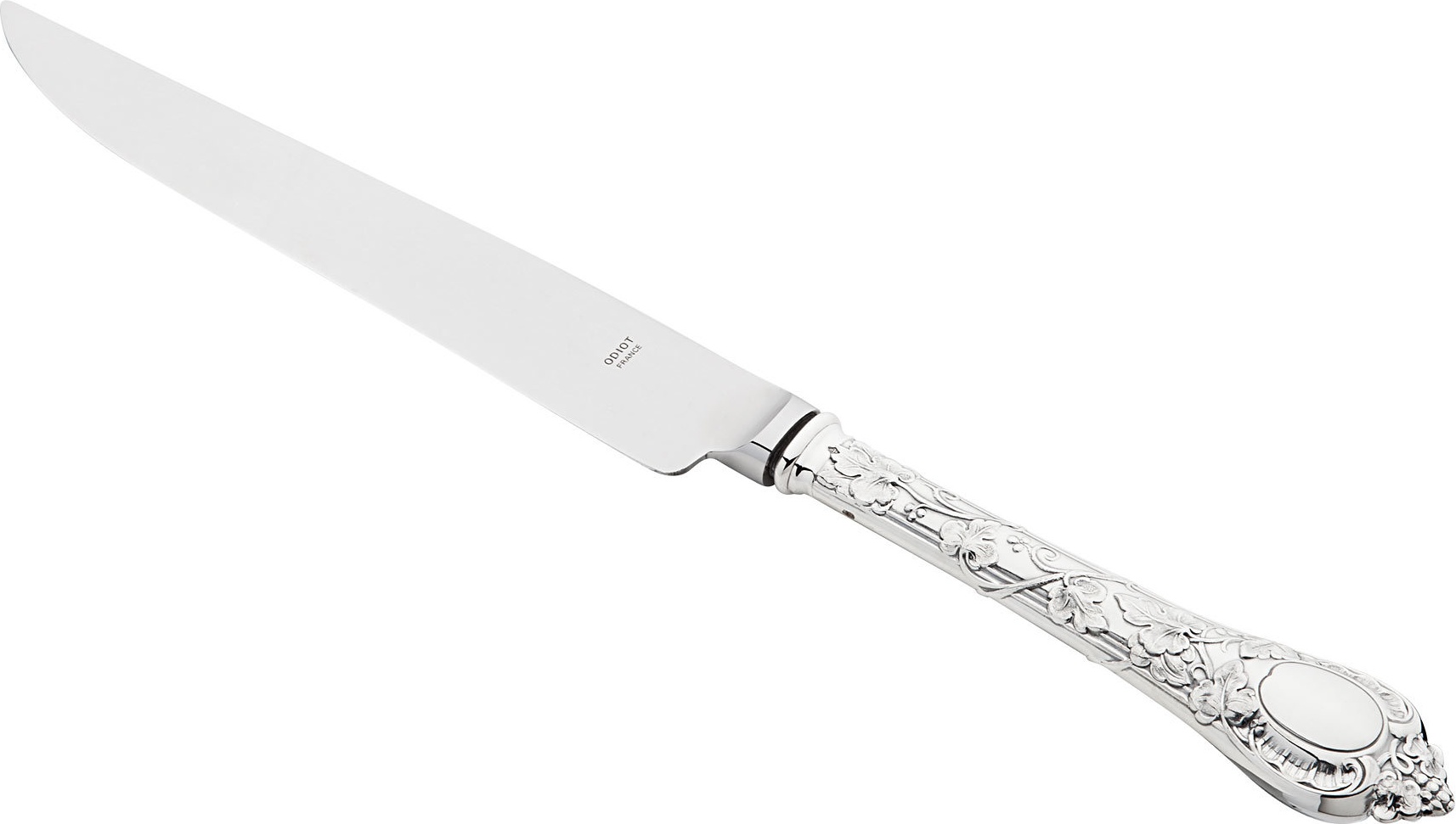101894 Odiot Нож разделочный Odiot "Демидофф" 31,5см (серебро 925) Серебро 925 