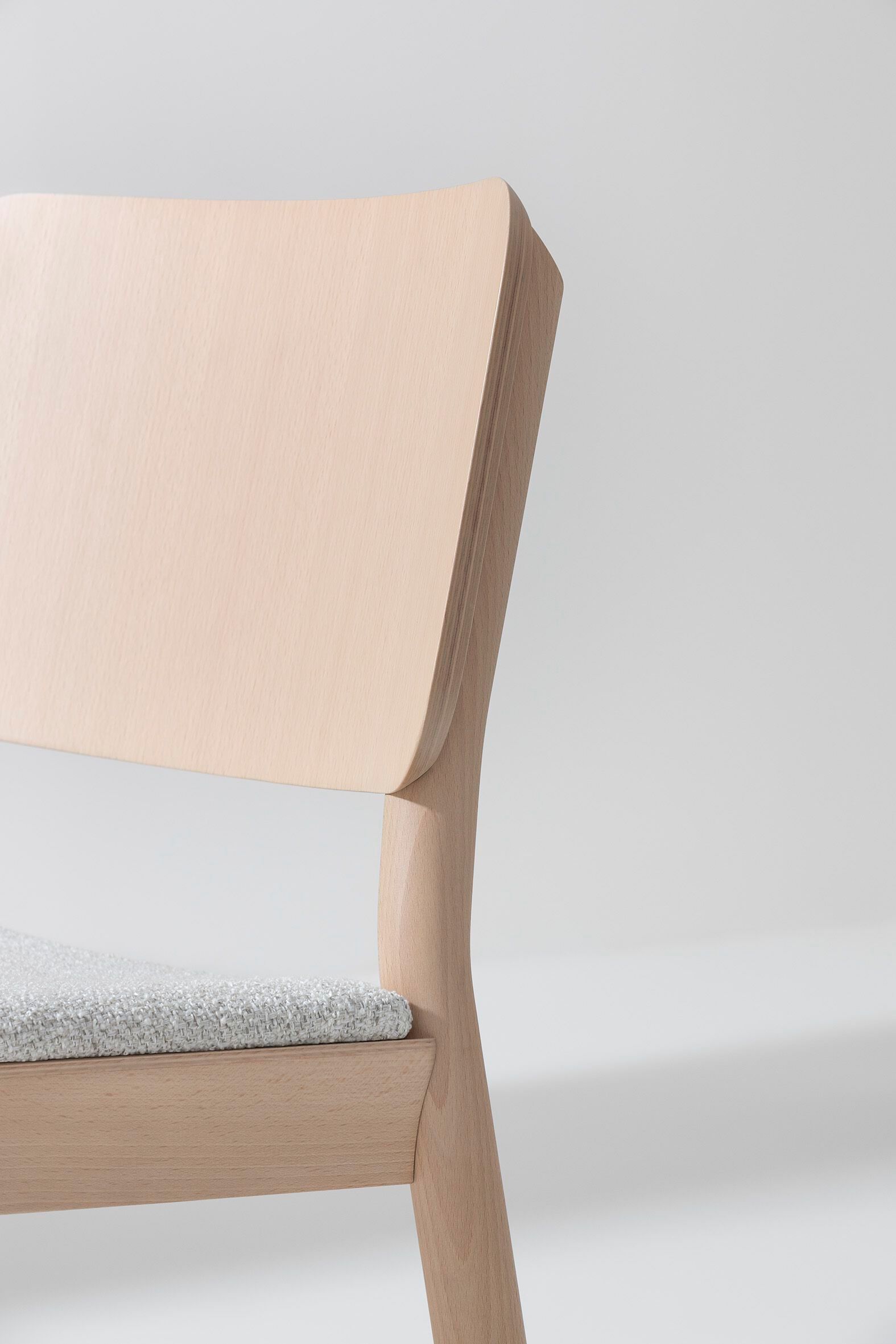 Кресло из бука с мягким сиденьем Billiani ARCH-00103172 - Вид №2