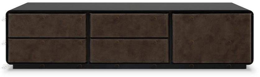 PRADDY Лаковая тумба под ТВ с ящиками Branden Tr058