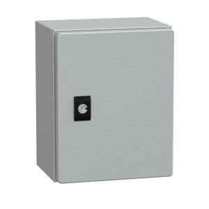 NSYCRN252150P Щит с монтажной платой CRN, 200x250x150мм, IP66, сталь Schneider Electric Spacial
