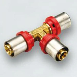 Тройник пресс TIEMME 32х26х26