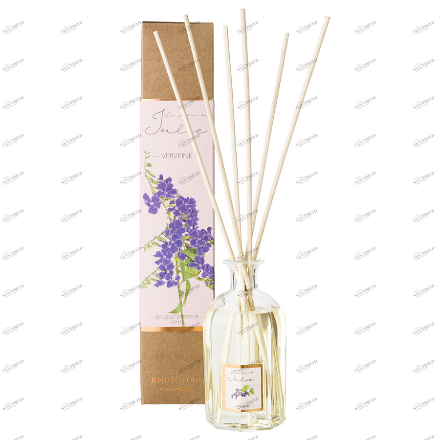 Диффузор ароматический Le Jardin De Julie "Вербена" 150 мл AMBIENTAIR  00-3895002 Белый 